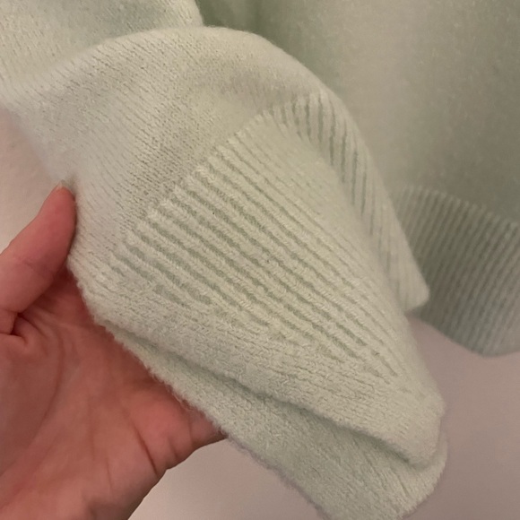 J Crew Mint Wool Blend Sweater - Picture 3 of 7